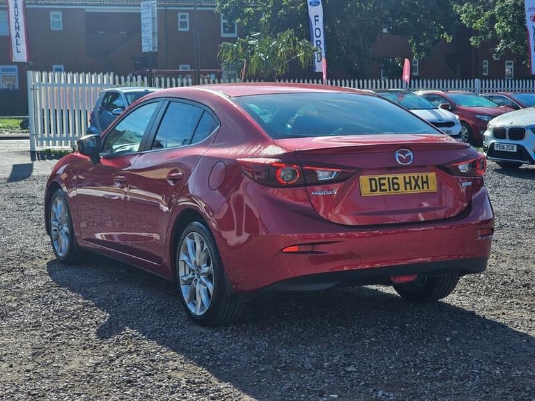 2016 Mazda Mazda3 2.0 SKYACTIV-G Sport Nav Fastback Euro 5 (s/s) 4dr SALOON Petrol Manual