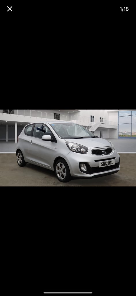 image for 2012 Kia Picanto 1.0 1 Air 3dr HATCHBACK Petrol Manual