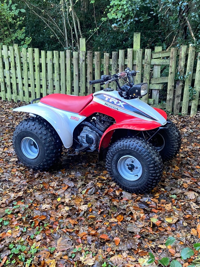Honda trx 125 quad bike big red