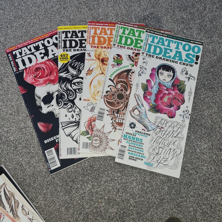 Tattoo ideas design books mint condition 