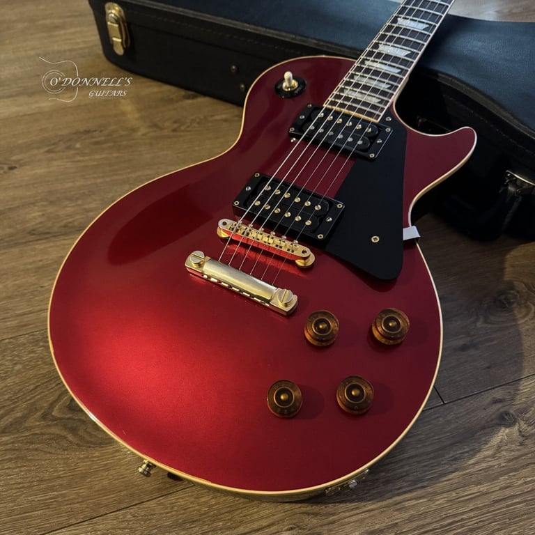 Gibson Custom Shop 1 of 25 LTD ED Les Paul Standard *Jimmy Page #3* Candy Apple Red over Gold Top
