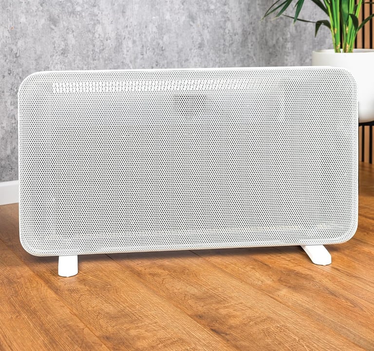 TCP 2000W 2-in-1 Convection and Infrared Panel Heater White, Fast