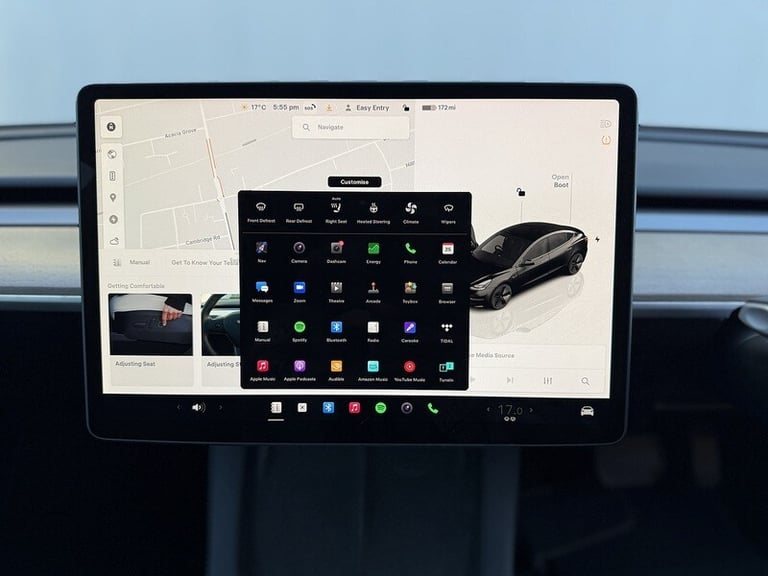 2022 Tesla Model 3 Saloon 4dr Electric Auto RWD (241 bhp) Saloon Electric Automatic