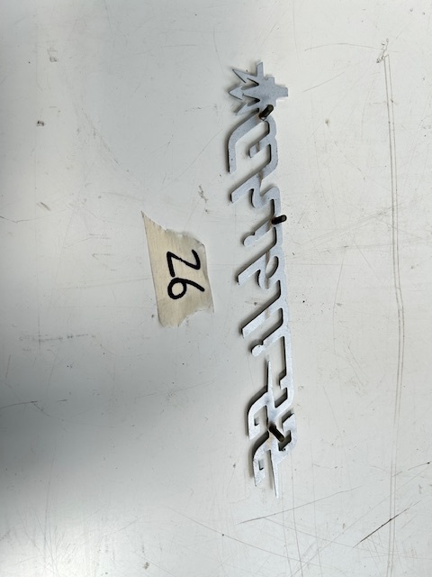 Logo Maserati Ghibli SS