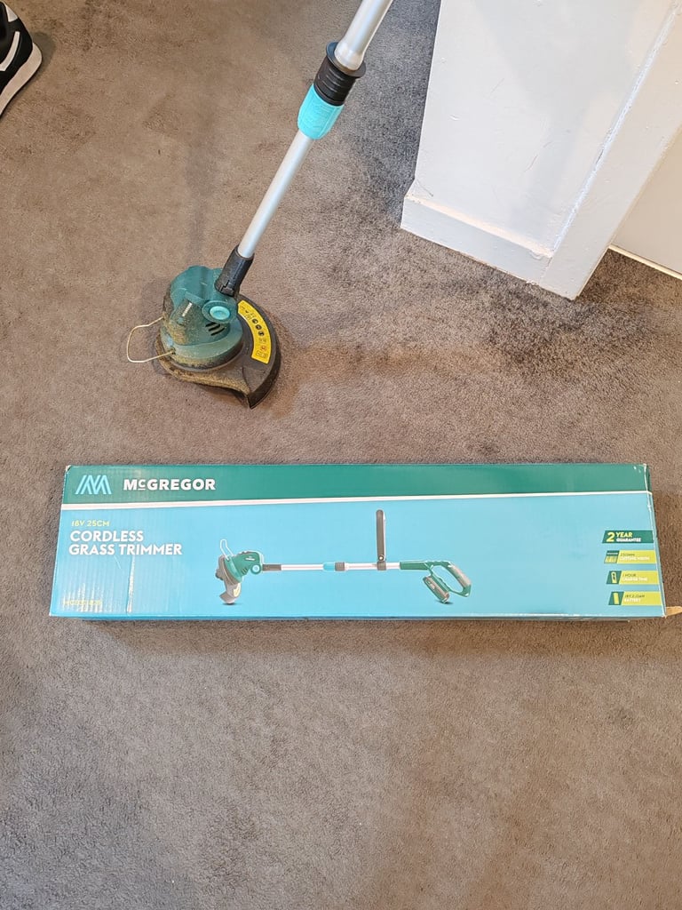 McGregor 25cm Cordless Grass Trimmer - 18V466/9148