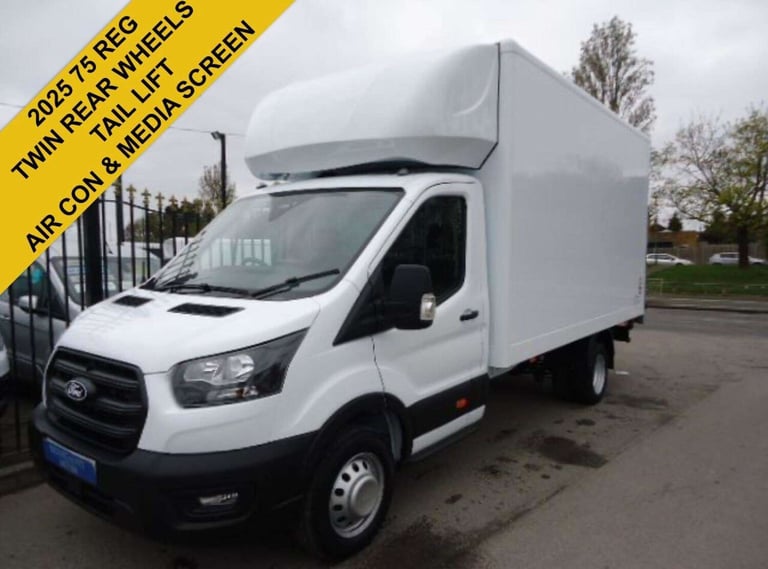 2025 Ford Transit 2.0 350 ECOBLUE LEADER DIESEL MANUAL RWD L4 EURO 6 1 STOP LUTON WITH TAIL L Box...