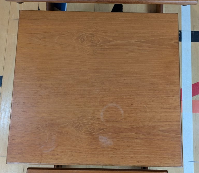 Portwood 1970s Retro Vintage Teak Nesting Tables