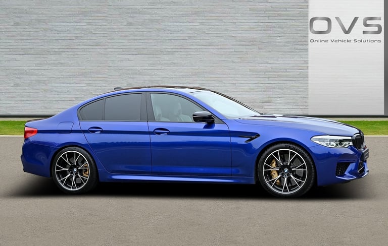 image for BMW M5 COMPETITION 4.4i V8 [TWIN TURBO] PETROL X-DRIVE 5DR SALOON 2019 [19] BLUE