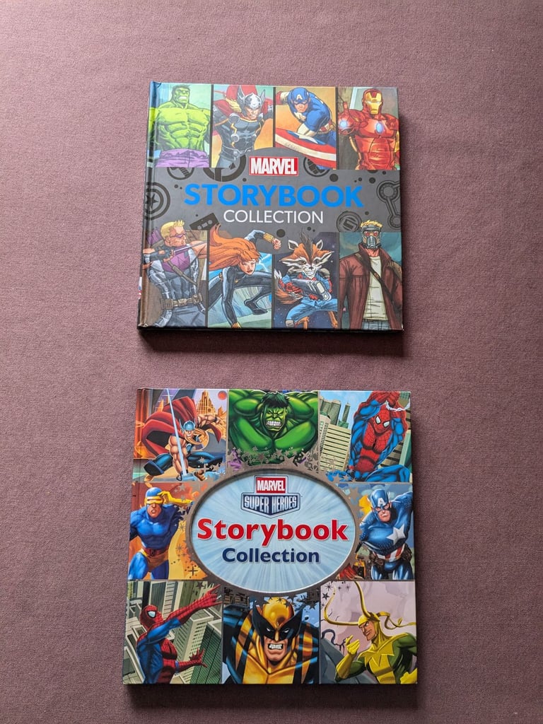 image for 2 Marvel superheroes storybook collection 