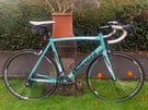 BIANCHI C2C VIA NIRONE 20 SPEED 8.8KG ROAD BIKE,SHIFTERS,61cm/XL Celest Green FRAME,CAMPAGNOLO