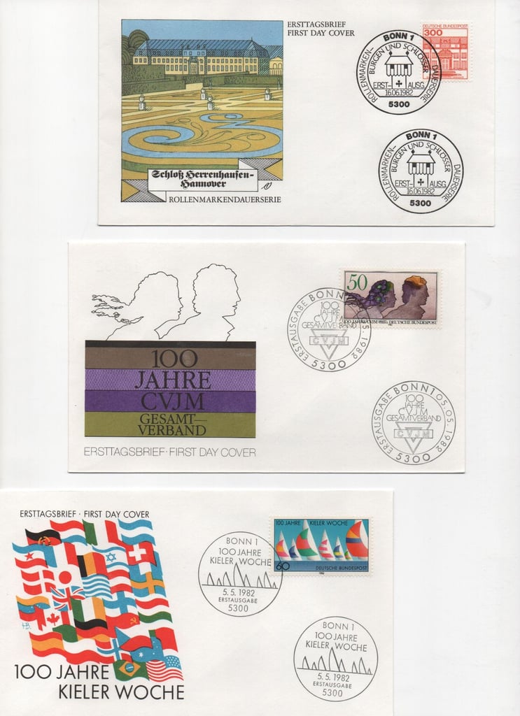 301 Germany first day covers