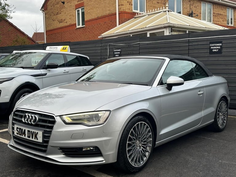 2014 Audi A3 Cabriolet 1.4 TFSI CoD Sport Euro 6 (s/s) 2dr CONVERTIBLE Petrol Manual