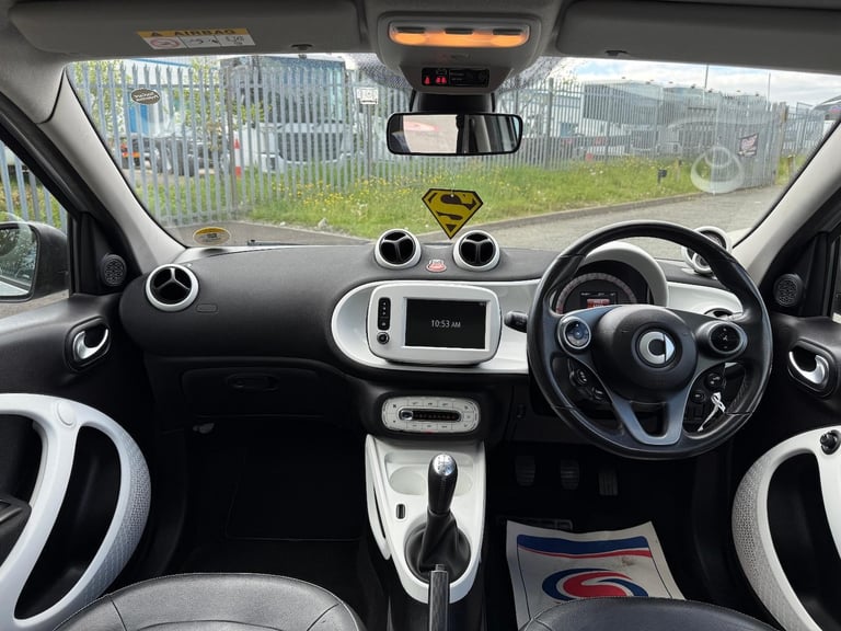 2015 65 REG SMART FORFOUR PRIME PREMIUM 1.0 PETROL HATCHBACK EURO 6 ULEZ