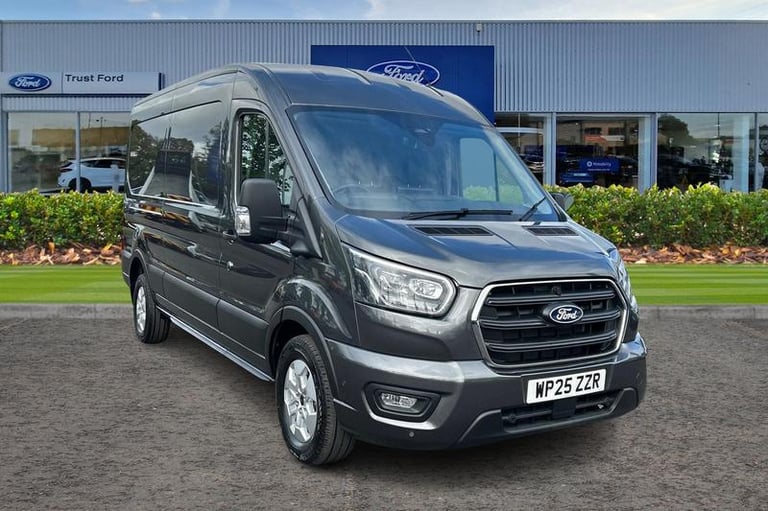 image for 2025 Ford Transit 350 Limited AUTO L3 H2 LWB Medium Roof FWD 2.0 EcoBlue 165ps, AIR CON, CRUI Pan...