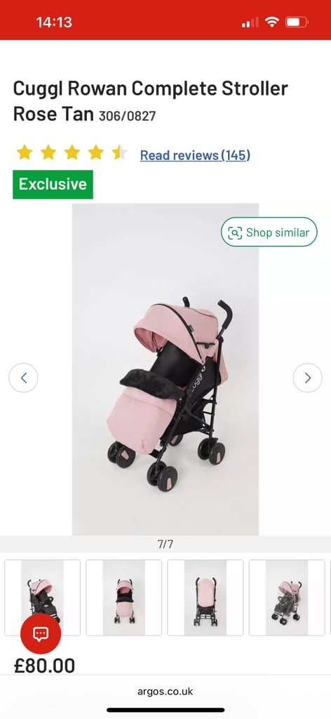 image for Pink buggy 