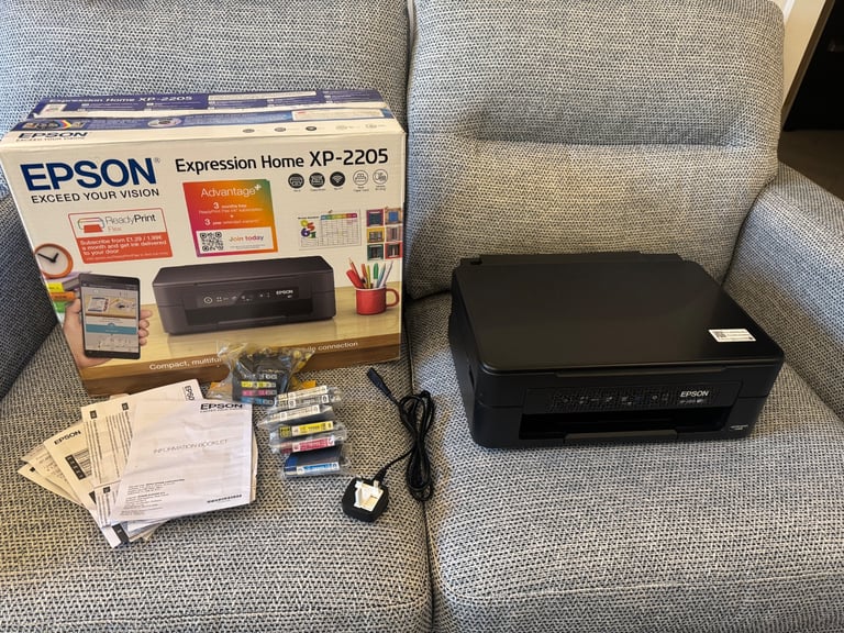 image for Modern 2024 Epson Expression Home XP-2205 3-in-1 multifunction colour printer scanner copier