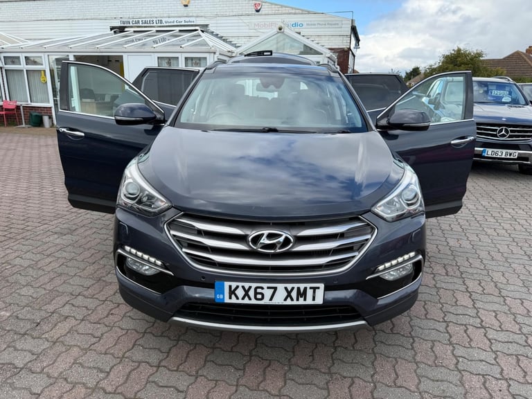 2017 Hyundai Santa Fe 2.2 CRDi Blue Drive Premium SE Auto 4WD Euro 6 (s/s) 5dr (7 Seat) ESTATE Di...