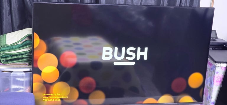 image for Tv Bush 58 inch big screen 24 model 4k smart 