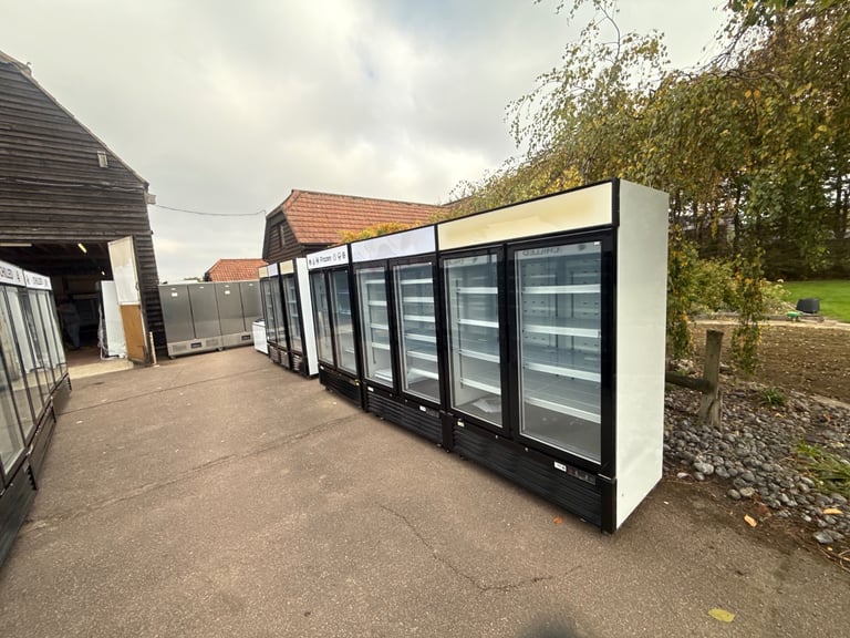 Commercial upright fridges or freezers cafe shop restaurant top quality 