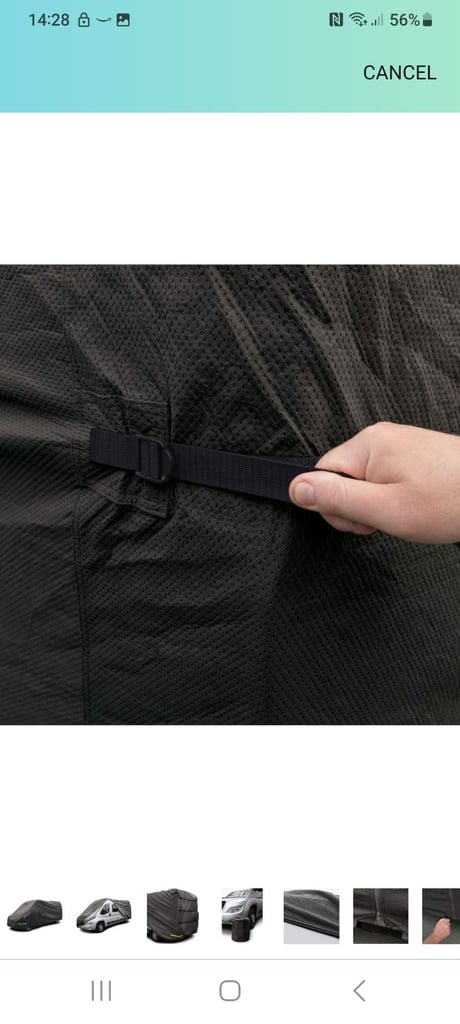 Campervan cover 