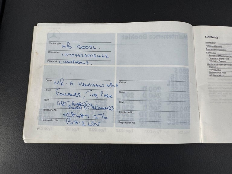  Mercedes-Benz 500 5.0 SL 2dr Petrol Automatic