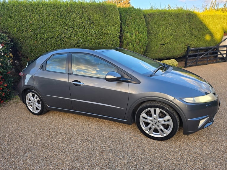 image for HONDA CIVIC 1.8 i-VTEC EX GT (A/C) - 5 DOOR - SILVER