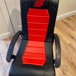 BraZen Pride 2.1 Bluetooth Surround Sound Gaming Chair - Red