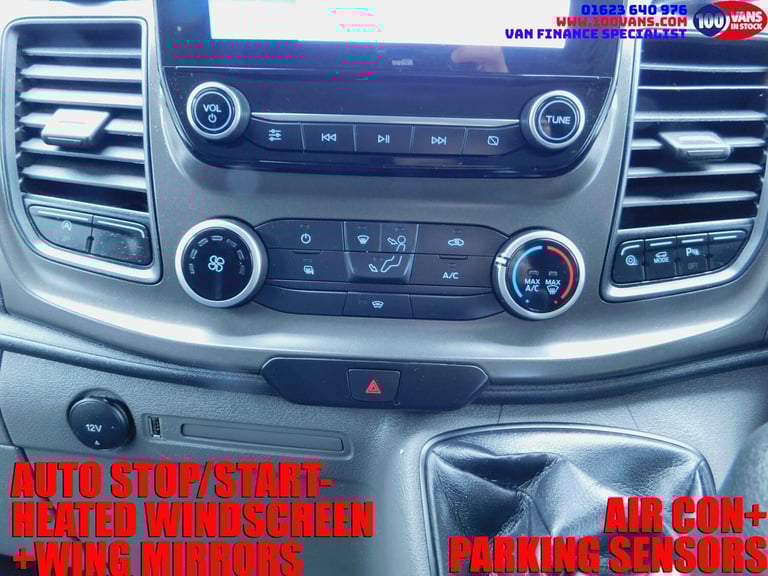 2022 Ford Transit Custom 2.0 280 EcoBlue Trend L1 H1 Euro 6 (s/s) 5dr PANEL VAN Diesel Manual