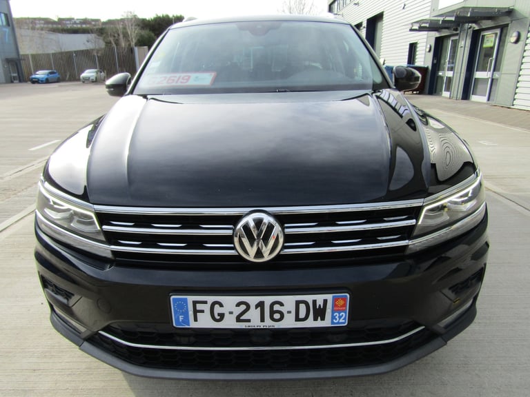 LEFT HAND DRIVE 2019 VOLKSWAGEN TIGUAN 2.0 TDi SE DSG AUTO 5DR EURO 6 FRENCH REG