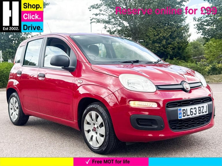 2014 Fiat Panda 1.2 Pop 5dr HATCHBACK PETROL Manual