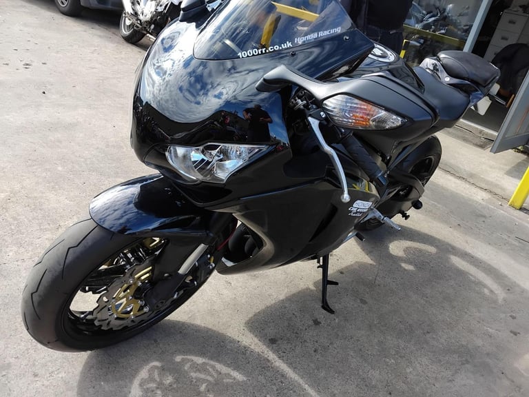 2009 09 HONDA CBR 1000 RR-8 FIREBLADE CBR1000RR CBR1000 BLACK SPORTS SUPERBIKE