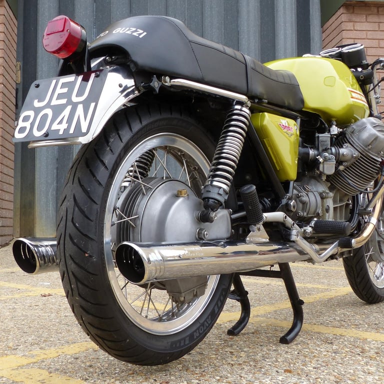 1974 MOTO GUZZI V7 SPORT – A Rare Gem in Impeccable Condition