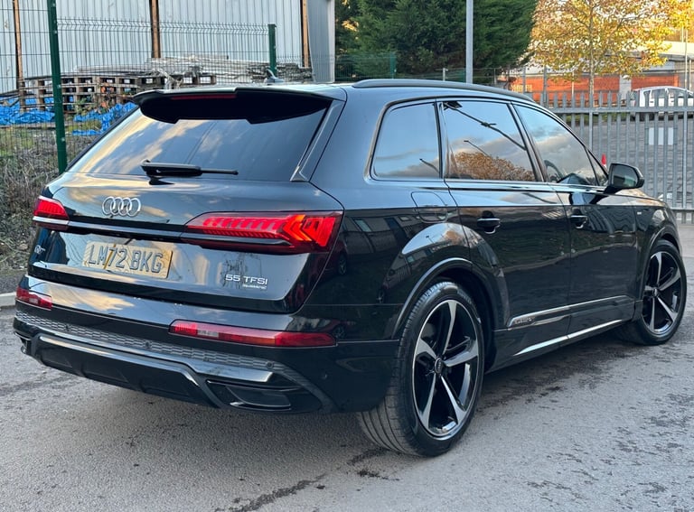 2022 Audi Q7 55 3.0 TFSI Quattro Black Edition 5dr Tiptronic 4x4 Petrol Automatic