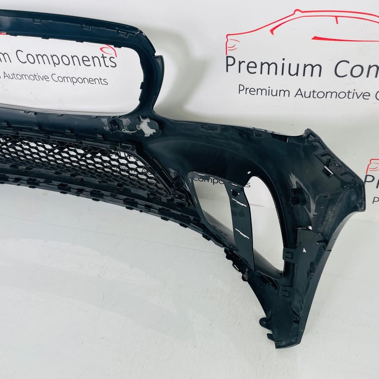 Mercedes C Class Front Bumper W205 Genuine Black Amg Lift 2019 - 2022 [ao148]