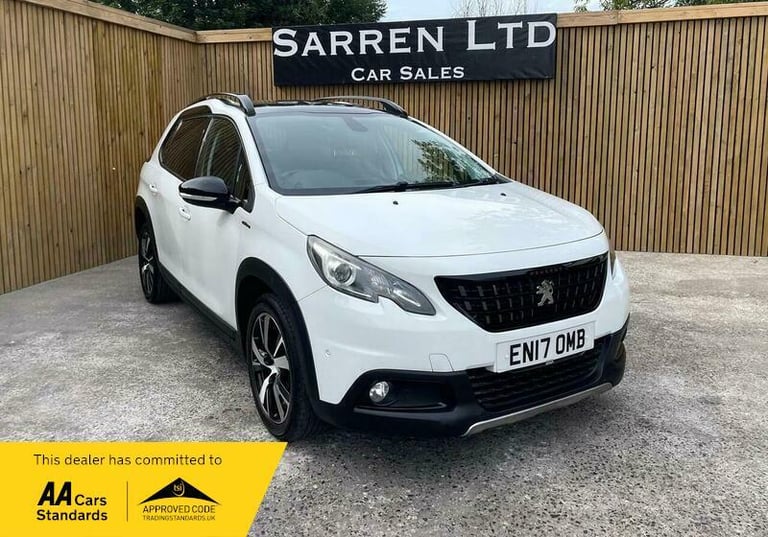 2017 Peugeot 2008 1.6 BlueHDi GT Line Euro 6 (s/s) 5dr HATCHBACK Diesel Manual