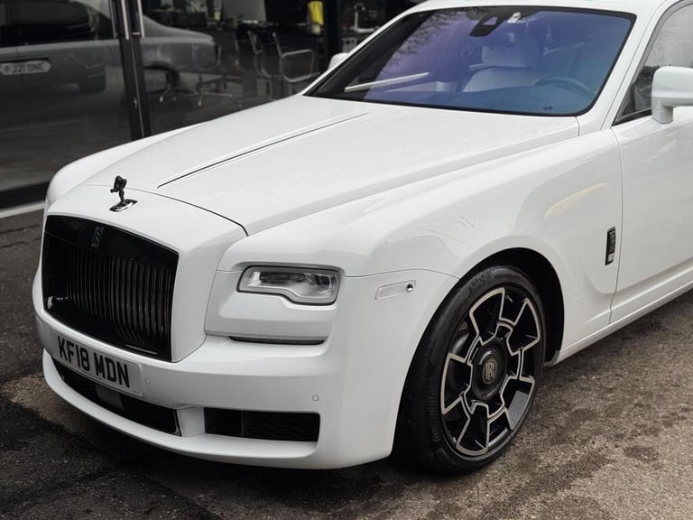 LEFT HAND DRIVE 2018 ROLLS ROYCE GHOST  6.6 V12 BLACK BADGE 17K MILES UK REG LHD