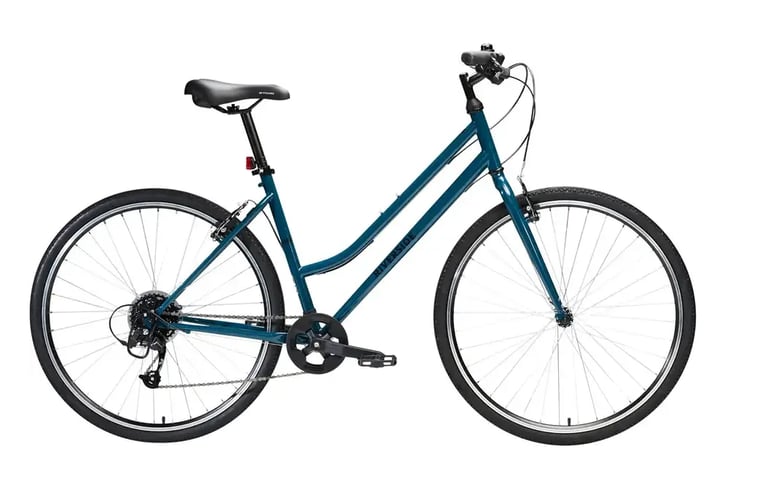 image for SERVICED (6268) 700c RIVERSIDE 120 8-speed Steel Hybrid BIKE Commuter BICYCLE Size M