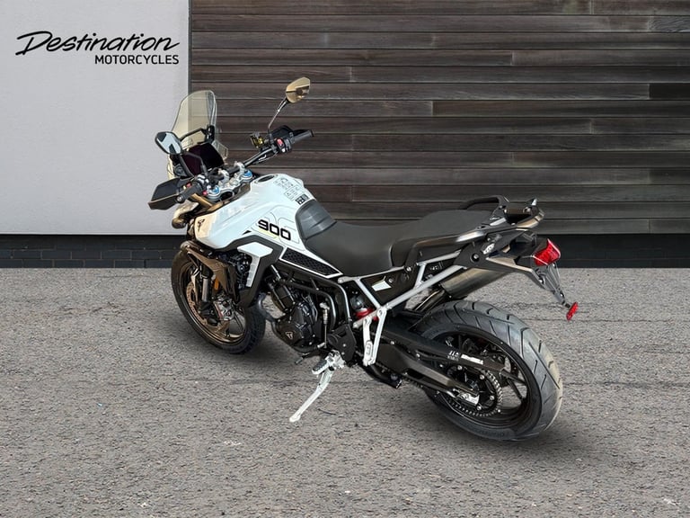 2025 Triumph Tiger 900 GT PRO STANDARD TWIN COLOUR Petrol white 6 Speed