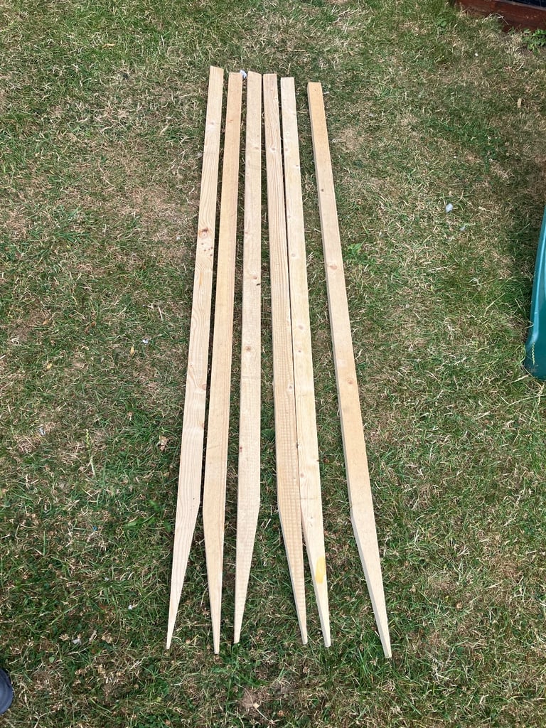 image for 6x Sawn Wood Lengths 1.8m x 48mm x 28mm