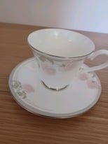Royal doulton Twilght rose teacup and saucer