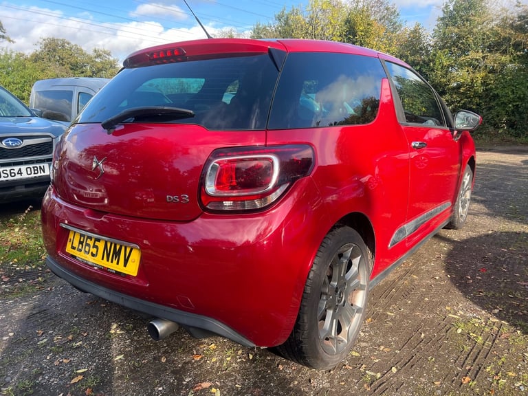 65 CITROEN DS3 1.2 PURETECH 110 DSTYLE 3DR MOT 09/26 HISTORY ALLOYS PX SWAPS