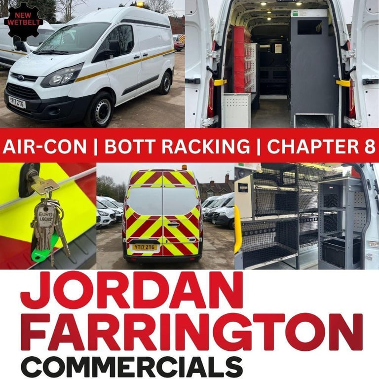 image for 2017 17 reg FORD TRANSIT CUSTOM L1H2 UTILITY SPEC FITTERS VAN **AIR-CON**