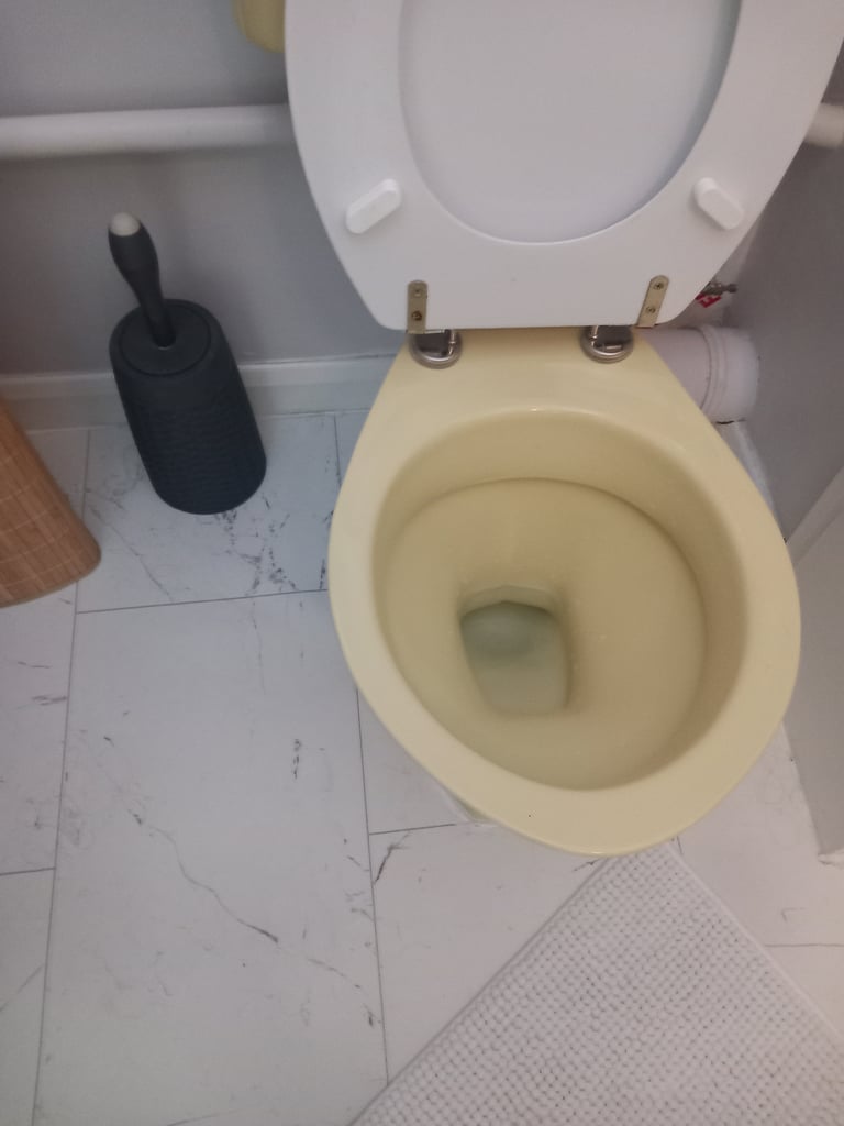 Vintage Bathroom Suite TWYFORDS Primrose yellow 