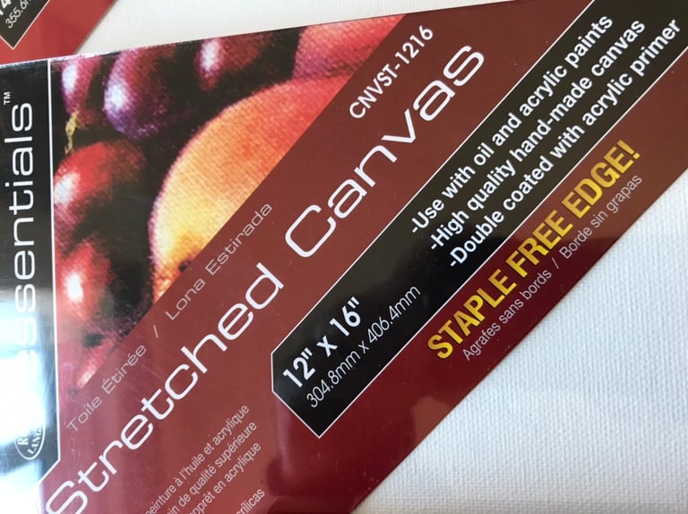 BARGAIN Art job lot - 5 NEW PAINTING BOARDS AND PORTFOLIO CASE.