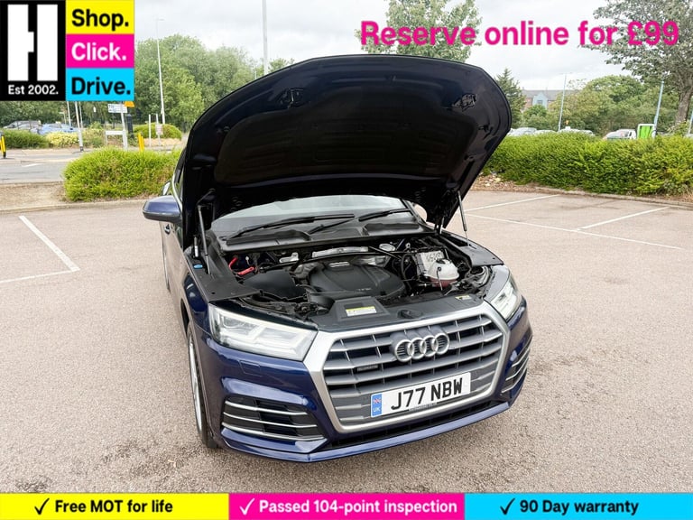 2017 Audi Q5 2.0 TFSI S line S Tronic quattro Euro 6 (s/s) 5dr ESTATE Petrol Automatic