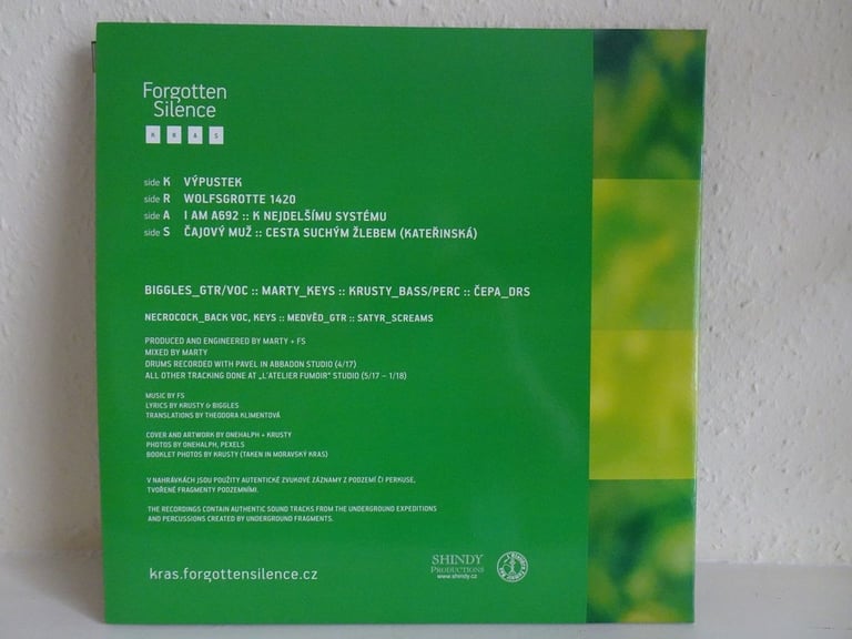 Forgotten Silence ‎– Kras 2× Vinyl Signed