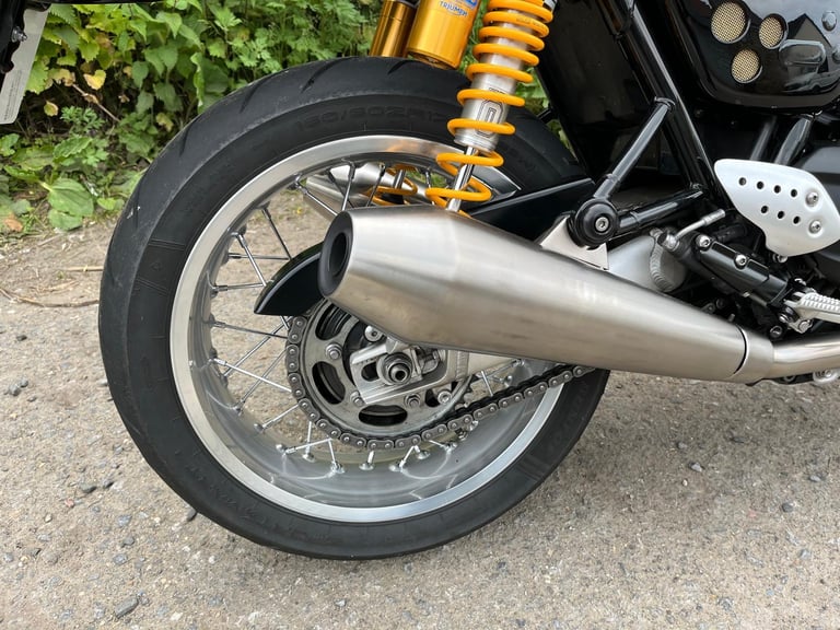 TRIUMPH THRUXTON 1200 R, 2019(69), 1 OWNER, 18,987 MILES, FSH, IMMACULATE, £8295