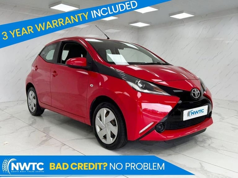 image for 2017 Toyota AYGO *AUTO!* 1.0 VVT-i x-play Hatchback 5dr Petrol x-shift Euro 6 (68 ps) FULL S Hatc...