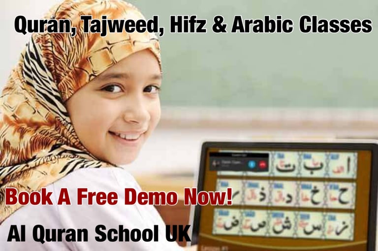 ARABIC ⭐️ QURAN ⭐️ TAJWEED ⭐️ HOME TUITION & ONLINE IN THE UK ♦️ MALE & FEMALE QURAN TEACHERS