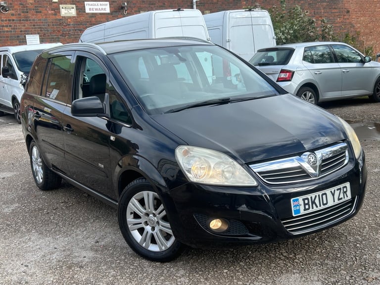 2010 Vauxhall Zafira 1.6i [115] Design 5dr/7SEATER ULEZ FREE MPV Petrol Manual